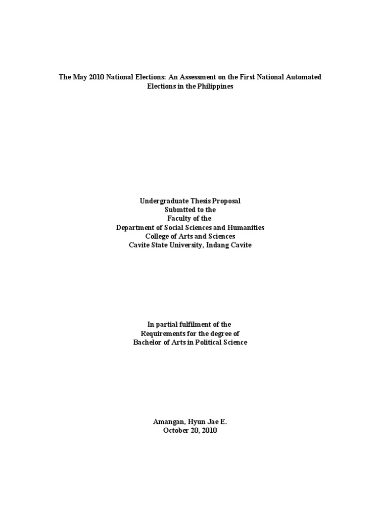 Online voting system project proposal image