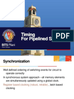 Timing For Pipelined System: BITS Pilani