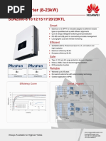 Inverter Huawei SUN2000 Inverter Adatlap en