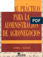 Manual práctico para la administración de agronegocios