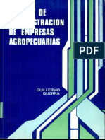 Administración de empresas AGROPECUARIAS