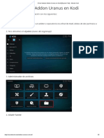 Cómo Instalar Addon Uranus en Kodi (Elysium Fork) - Mundo Kodi