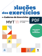 Resoluções dos exercícios do Caderno de Exercícios 11ano