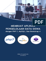 Membuat Aplikasi Pengelolaan Data Siswa Dengan PHP 7, MySQLi, Dan Bootstrap 4