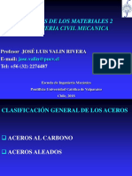 Aceros de bajo, medio y alto contenido de carbono