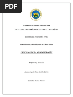 Principios de Administracion