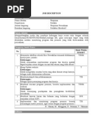 Job Description Karyawan