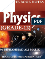 Complete Physics Notes F.sc. Physics Second Year PDF
