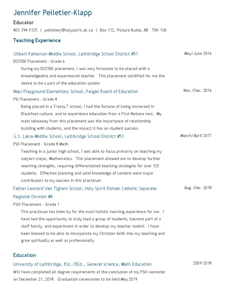 Resume No References | PDF | Wellness