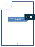 Hydraulic Jump Energy Dissipation