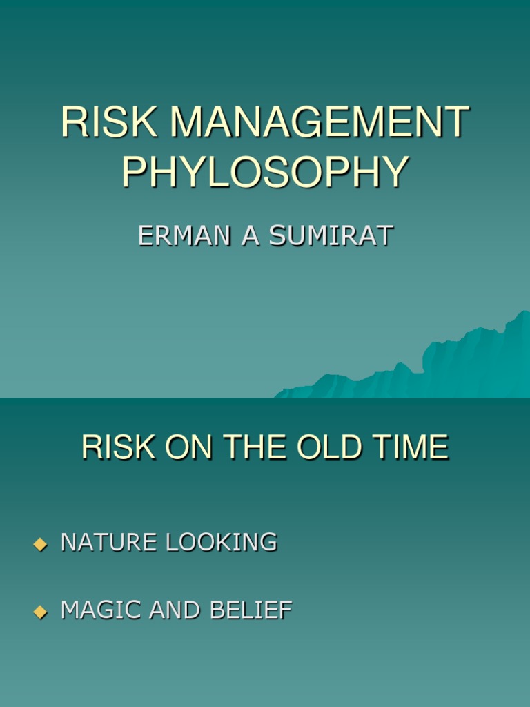 Understanding Risk Management Concepts | PDF | Sensitivity Analysis | Risk