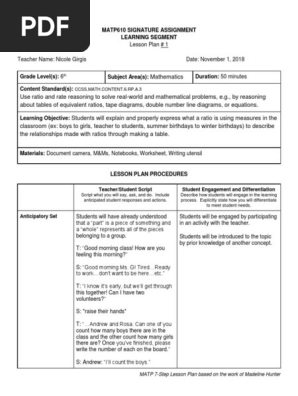 matp 610- lesson plan 1