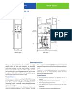 Retrofit Solution Indoor Circuit Breaker: Dimensions (MM) - Vertical Isolation VCB