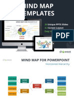 Mind Map Templates: 25 4:3 Easy To Edit