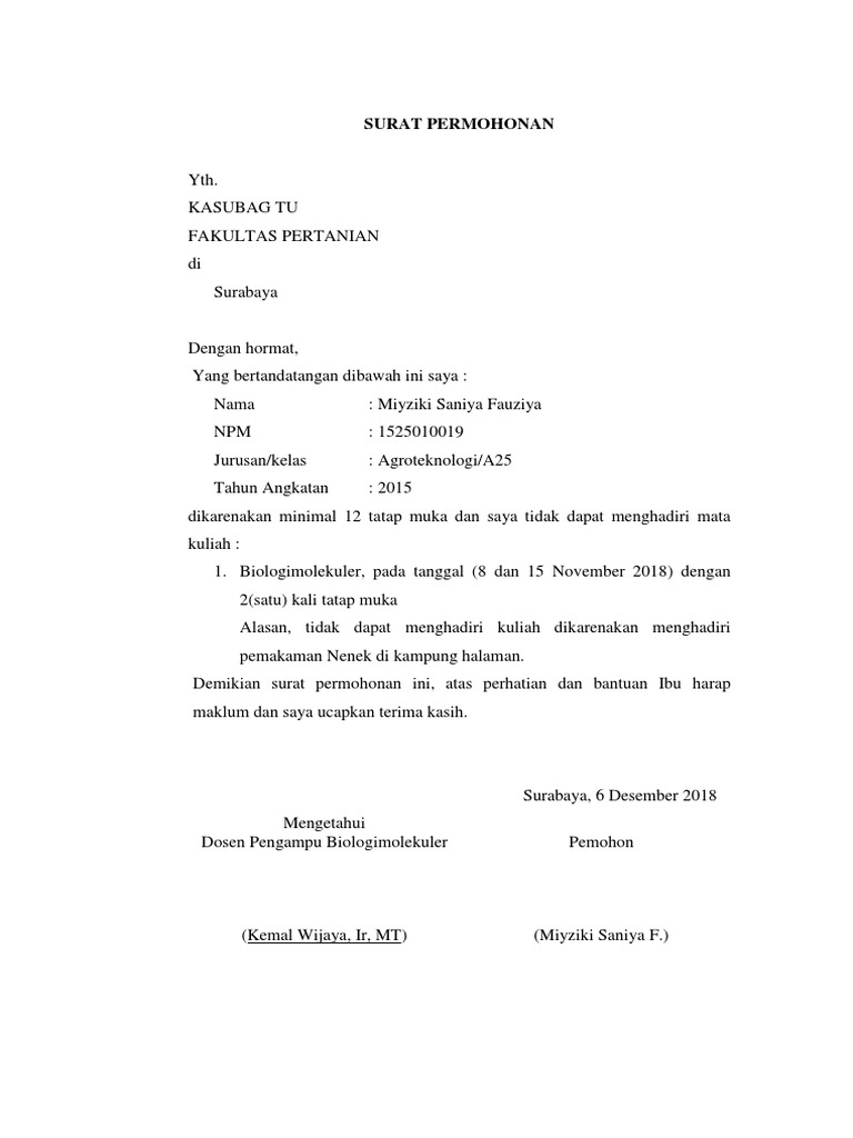 Surat Permohonan Cekal 1 Pdf
