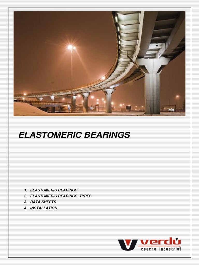 Elastomer I C Bearings PDF PDF Ultimate Tensile Strength Hardness