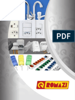 Catálogo de produtos para instalações elétricas