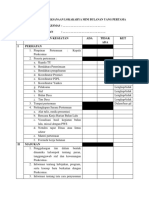 Daftar Tilik Pelaksanaan Lokakarya Mini Bulanan Yang Pertama