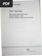 Klinkott-Der Satrap PDF