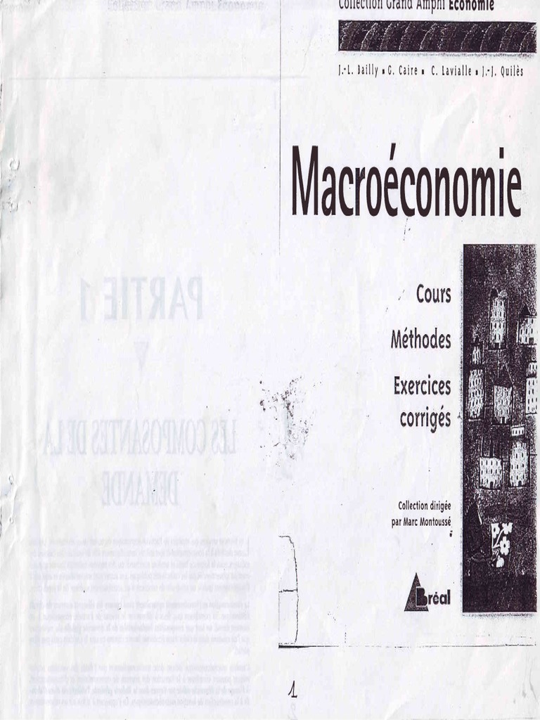 Exercices Corrige Macroeconomie