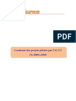 Projets Executés Par L'agence Congolaise Des Grands Travaux