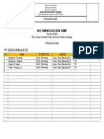 DALIS Elementary First Pampanga Education Summit Attendance Template