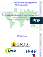 Active Ground Water Management AGWA-project