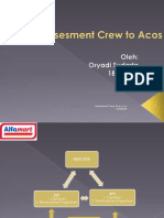 Bahan Assessment Crew To Acos Alfamart