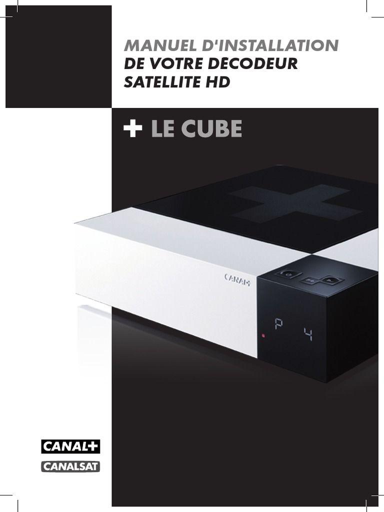 Installation Décodeur Canal Plus HD | PDF | Recyclage | Télévision par ...