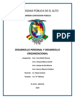 Desarrollo Personal