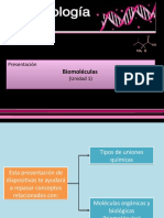 Bio U1 Biomoleculas - Pps