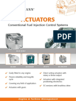 Actuators: Conventional Fuel Injection Control Systems