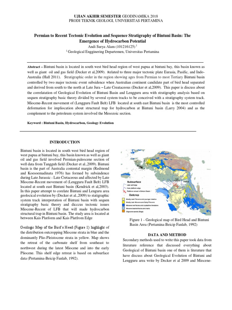 Cekungan Asem Asem | PDF | Sedimentary Basin | Rift
