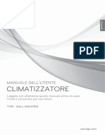 Condizionatore Vale - Manuale Lg-k12ah