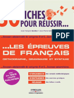 30 fiches pour résussir les épreuves de Français orthographe, grammaire et syntaxe.pdf