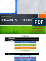 Drawing & Texturising Process