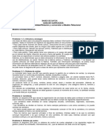 Guía de Ejercicios: Modelo Entidad/Relación y Conversión A Modelo Relacional Modelo Entidad/Relación