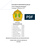 Laporan Praktikum Proteksi Radiasi Kebocoran Tabung & Ruangan1