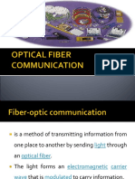 OPTICAL FIBER COMMUNICATION - James Lilana.ppt