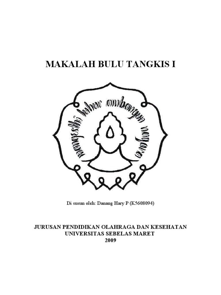 Makalah Bulu Tangkis I