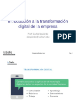  Transformación Digital en La Empresa