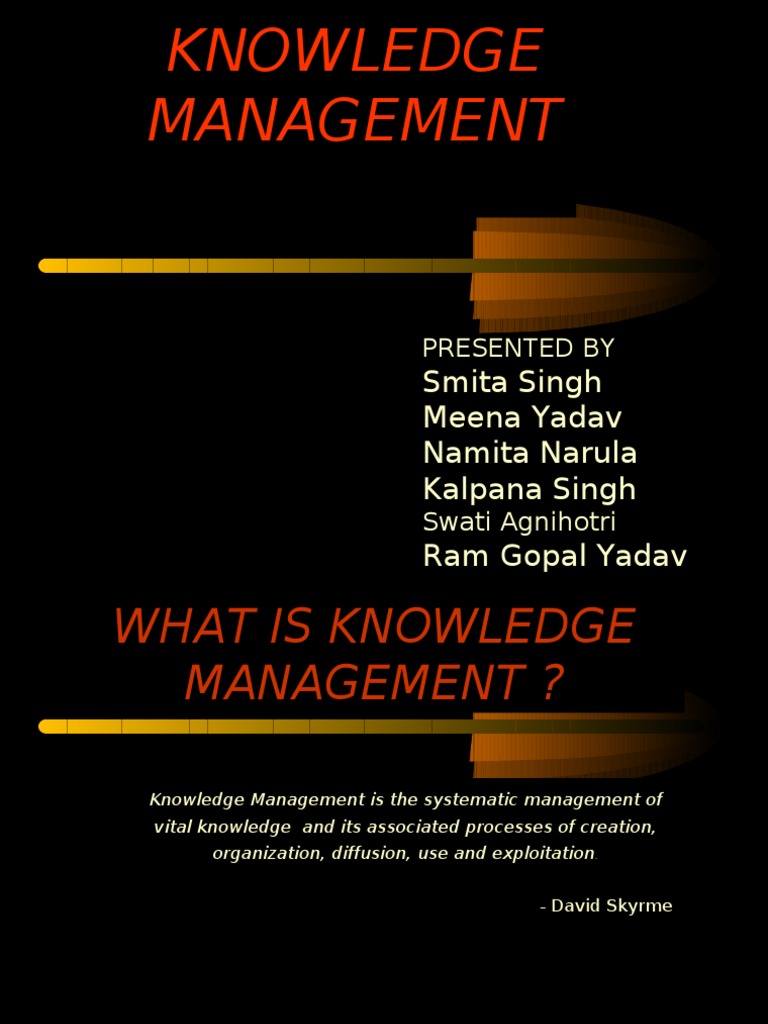 Knowledge Management Framework Overview | PDF | Knowledge Management ...