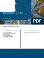 October 2018 Price Book: 11.11.00: Strategic Pricing