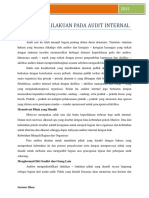 Aspek Keperilakuan Pada Audit Internal PDF