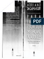 Adriano Da Gama Kury - para Falar e Escrever Melhor o Português PDF