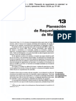 Planeación de Requerimiento de Materiales MRP