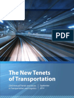 The New Tenets of Transportation: 23rd Annual Trends and Issues in Transportation and Logistics