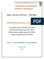 Molino Vertical - Vertimill