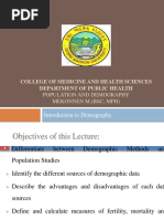 1-Introduction To Population Studies