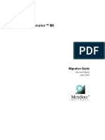 Metasolv Solution ™ M6: Migration Guide